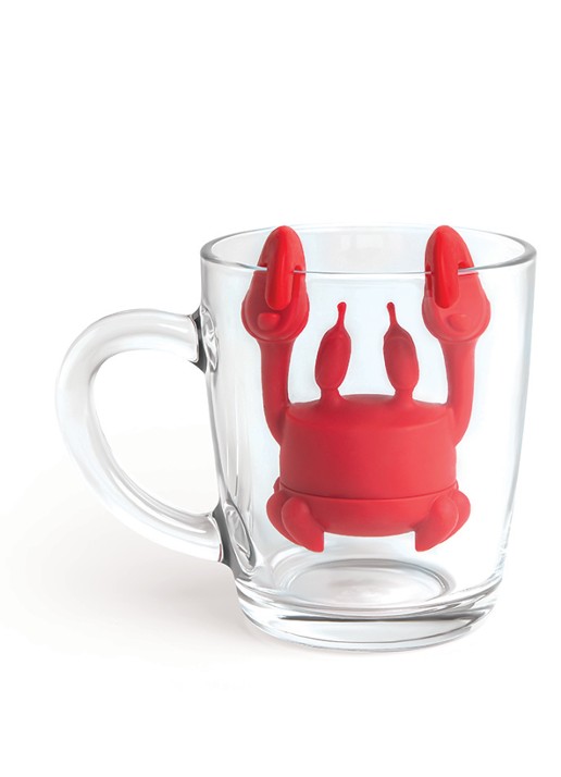 Ototo Crab theefilter  - detail 2 rood