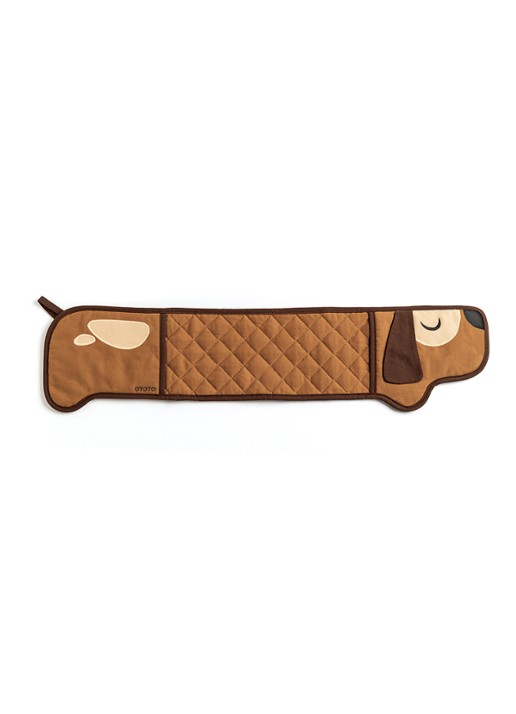 Ototo Hot-Dog ovenwant  - achterkant 8 bruin