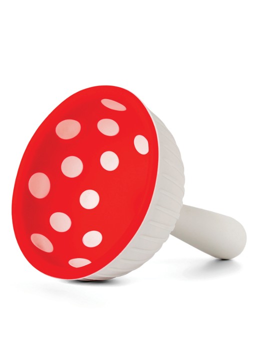 Ototo Magic Mushroom trechter  - detail 4 rood