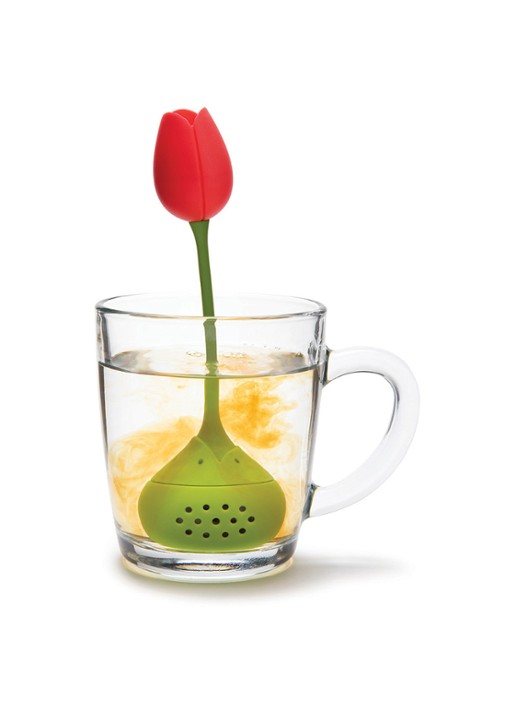 Ototo Tulip theefilter - voorkant 2 rood