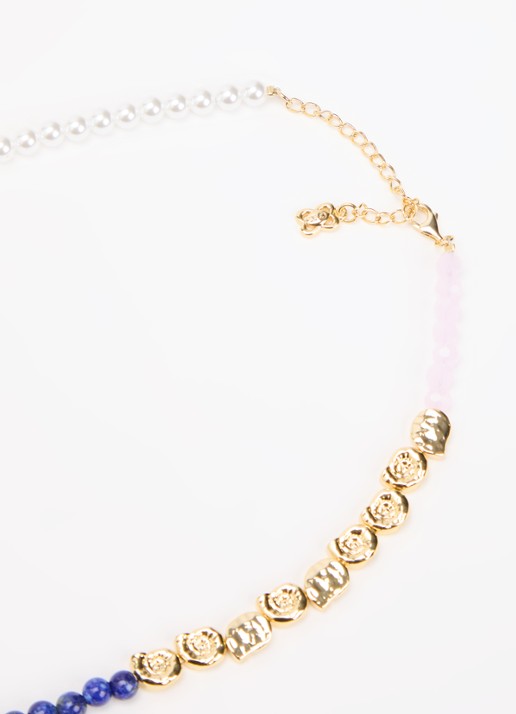 Ottoman Hands Ketting verguld - detail 3 goud