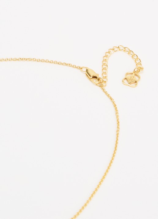 Ottoman Hands Star ketting verguld - detail 4 goud