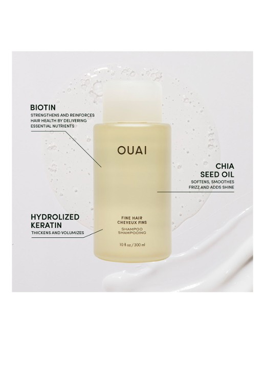 OUAI Fine Hair Shampoo - shampoo voor fijn haar - detail 2 undefined