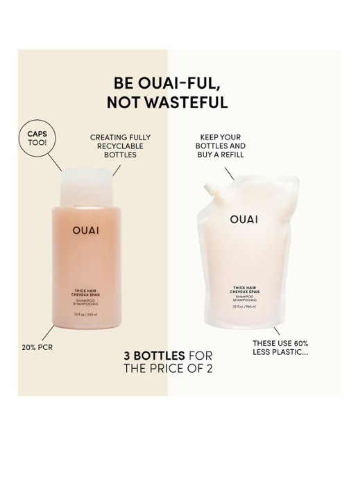 OUAI Thick Hair Shampoo - shampoo voor dik haar - detail 6 undefined