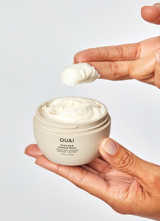 OUAI Thick Hair Treatment Masque - travel size haarmasker - voorkant 4 undefined