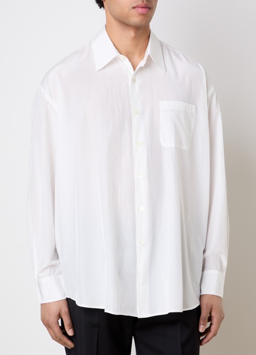Our Legacy Regular fit overhemd in zijdeblend