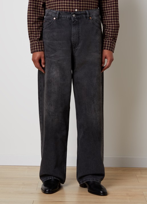 Our Legacy Vast Cut loose fit jeans met gekleurde wassing