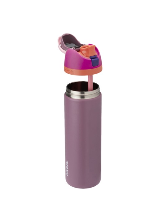 Owala FreeSip waterfles 71 cl - voorkant 2 aubergine