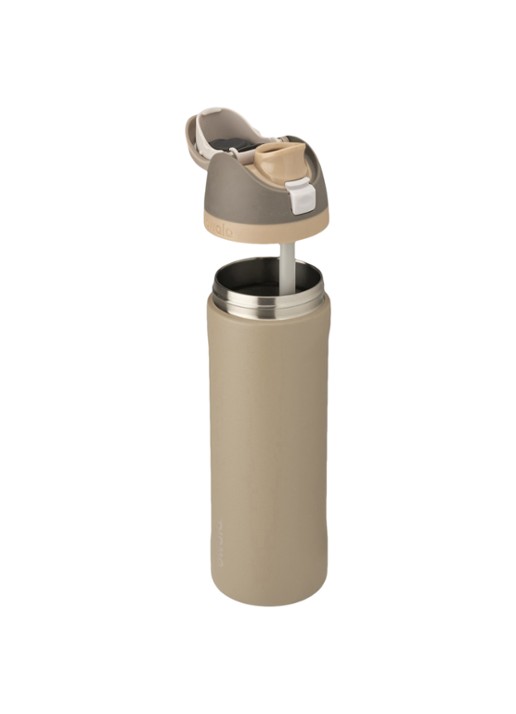 Owala FreeSip waterfles 71 cl - voorkant 2 beige