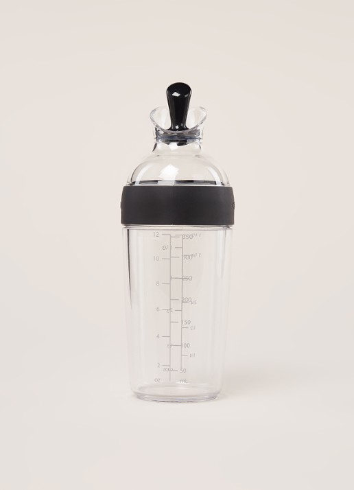 Oxo Good Grips dressing shaker 350 ml - voorkant 2 transparant