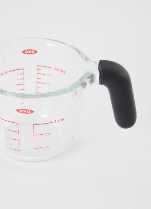 Oxo Maatkan 25 cl - voorkant 4 transparant