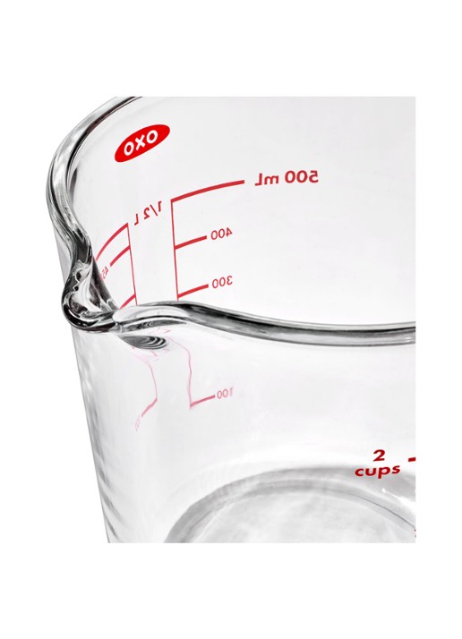 Oxo Maatkan met deksel 50 cl - detail 4 transparant