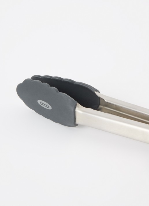 Oxo Serveertang 30 cm - voorkant 2 zilver