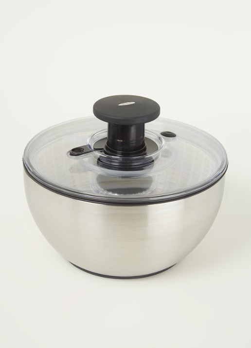 Oxo Steel slacentrifuge  - voorkant 2 zilver