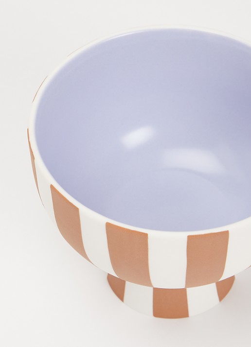 OYOY Living Design Toppu Mini kom 10,5 cm - voorkant 2 bruin