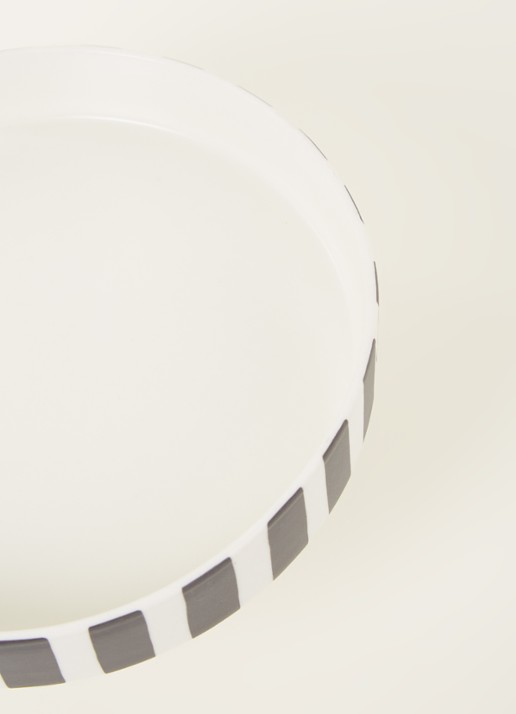 OYOY Living Design Toppu plateau 20 cm - detail zwart