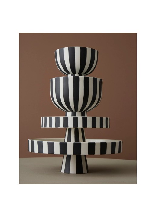 OYOY Living Design Toppu plateau 20 cm - detail 4 zwart