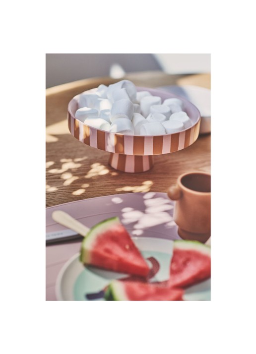 OYOY Living Design Toppu plateau 20 cm - voorkant 5 lichtroze