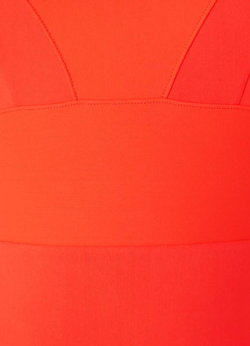 Pain de Sucre Pipper badpak met V-hals - detail 4 orange