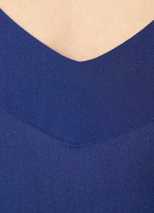 Pain de Sucre Soya 11 badpak met gekruiste banden  - detail 5 donkerblauw