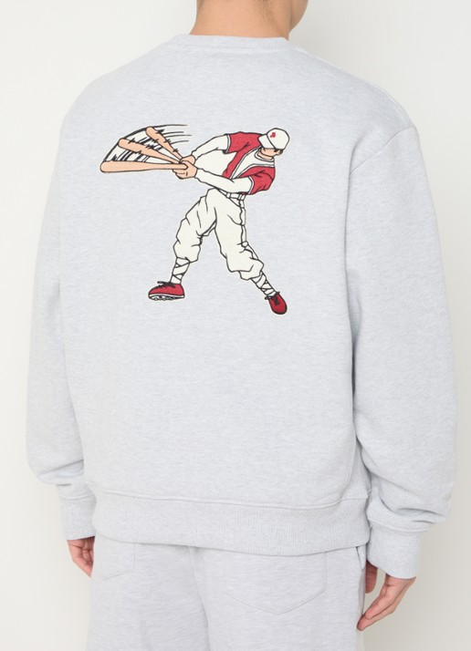 PAL Sporting Goods At Bat sweater met borduring