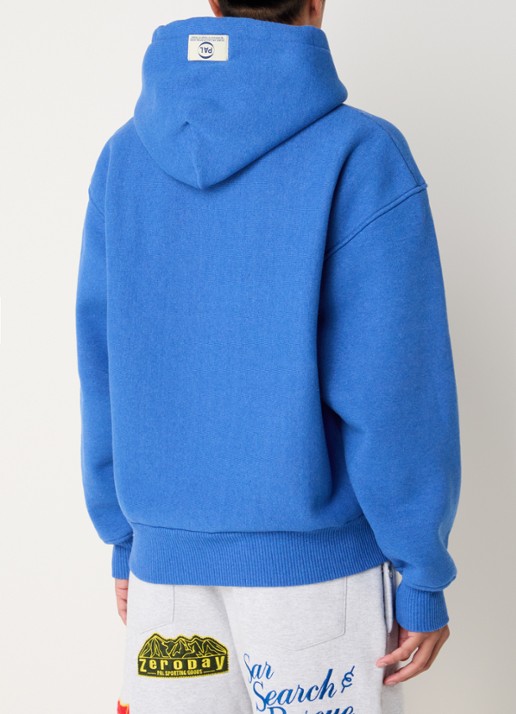 PAL Sporting Goods Pre Game oversized hoodie met logo - achterkant 5 blauw