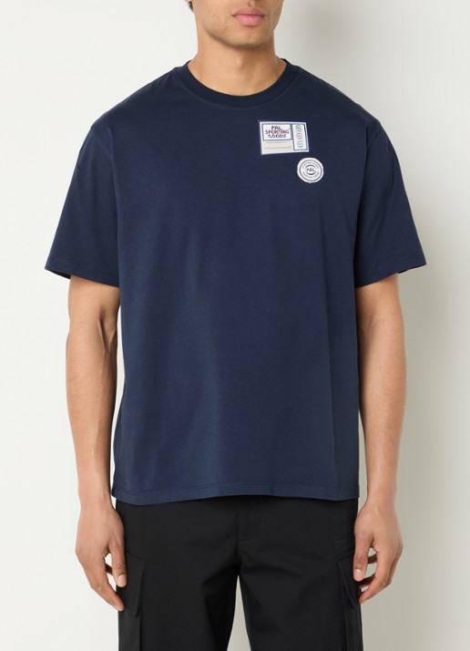 PAL Sporting Goods The Brando T-shirt met logo - detail 4 donkerblauw