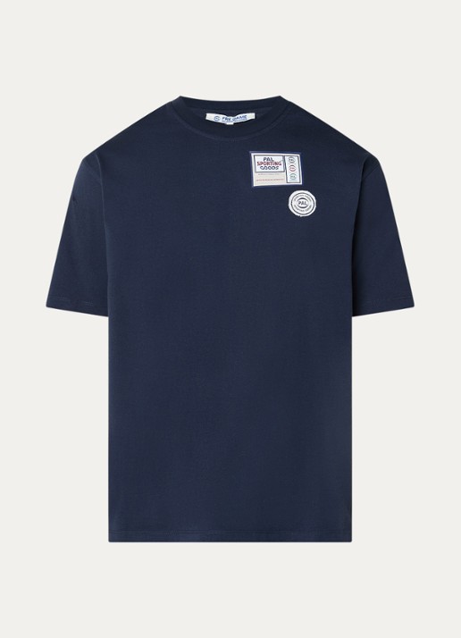 PAL Sporting Goods The Brando T-shirt met logo - voorkant 2 donkerblauw