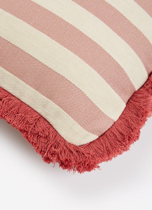 Palais Jackie sierkussenhoes 45 x 45 cm  - detail 2 roze
