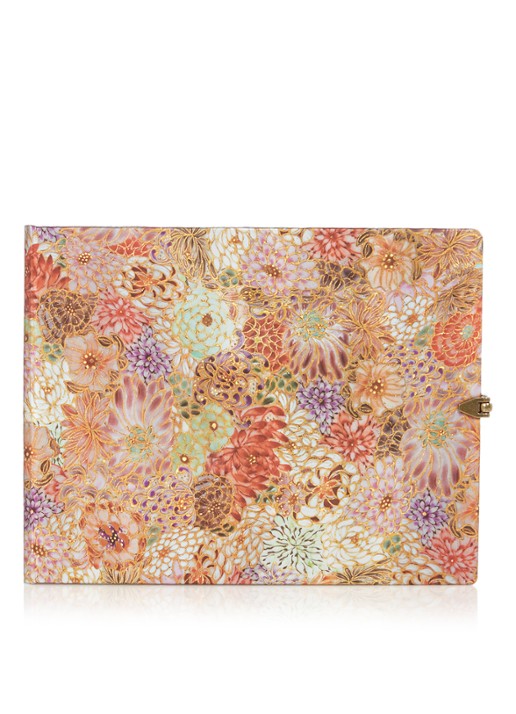 Paperblanks Kikka blanco gastenboek 18,5 x 23,5 cm - voorkant multicolor