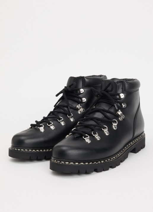 Paraboot Avoriaz veterboot van leer - detail 3 zwart