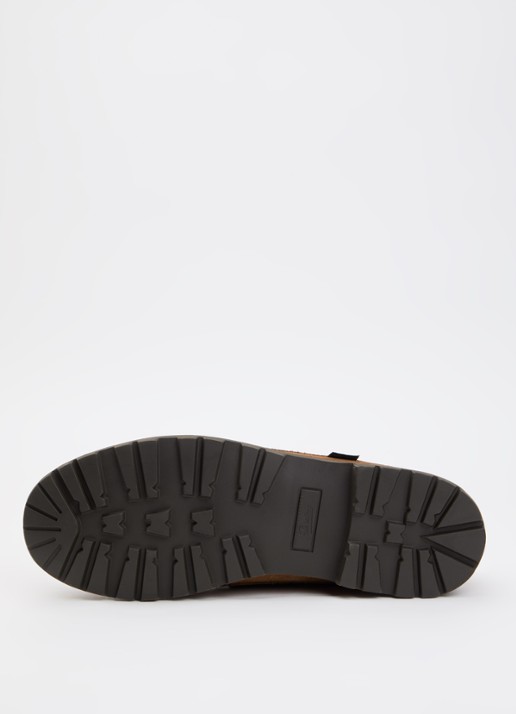 Paraboot Malo bootschoen van suède - detail 4 cognac