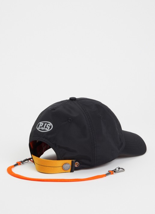 Parajumpers Bravo pet met logo  - detail 2 zwart
