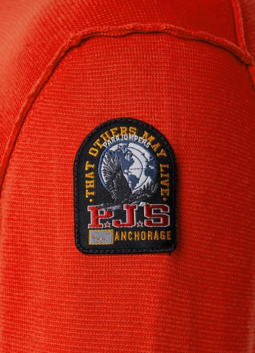 Parajumpers Braw fijngebreide pullover met logo - detail 2 rood