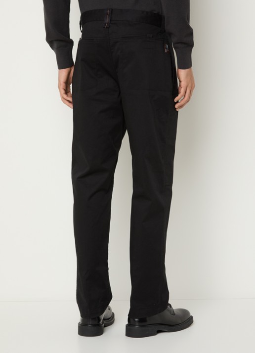 Parajumpers Bromo straight fit cargobroek met steekzakken - achterkant 3 zwart