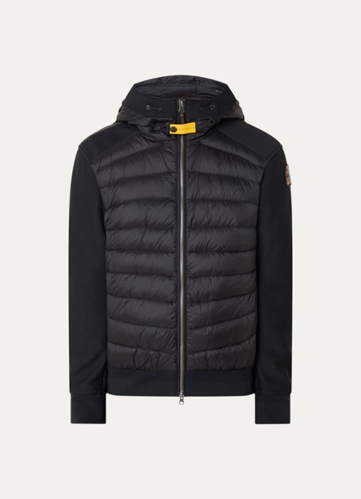 Parajumpers Buck jack met donsvulling en steekzakken - voorkant 3 zwart