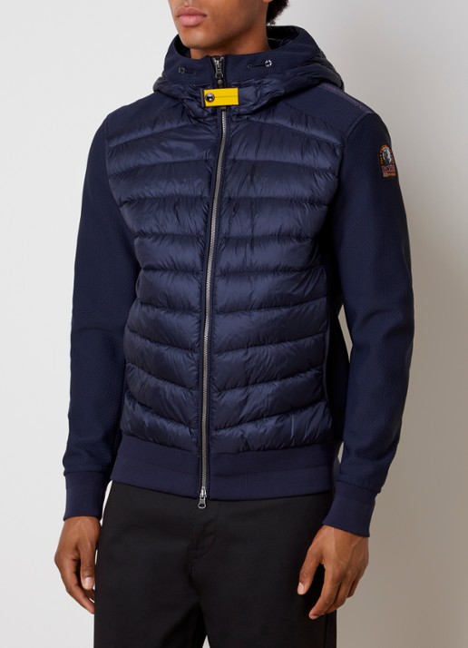 Parajumpers Buck jack met donsvulling en steekzakken - detail 3 donkerblauw