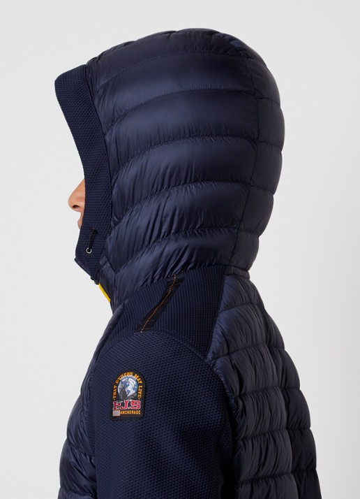 Parajumpers Buck jack met donsvulling en steekzakken - detail 5 donkerblauw