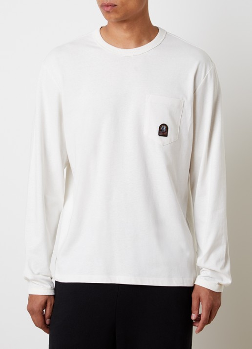 Parajumpers Caspian longsleeve met borstzak en logo