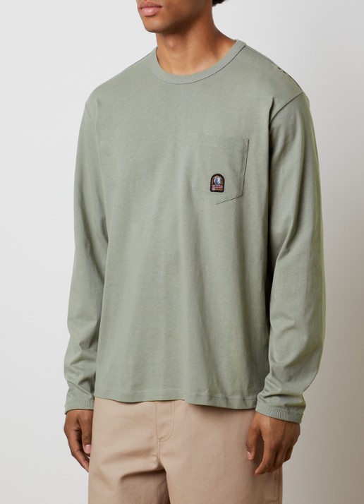 Parajumpers Caspian longsleeve met borstzak en logo