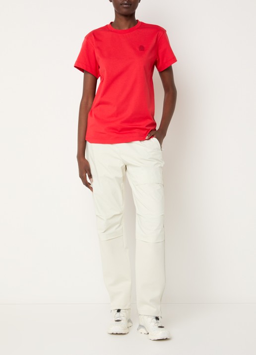 Parajumpers Chara T-shirt met logo - voorkant 3 rood