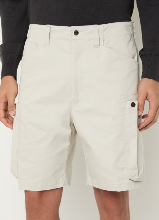 Parajumpers Cleveland wide leg korte broek met steekzakken