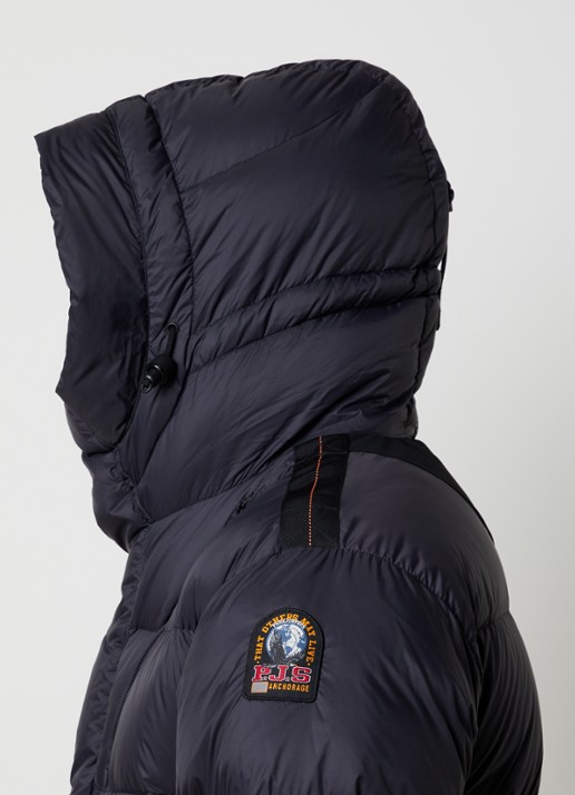 Parajumpers Cloud puffer jas met donsvulling en ritszakken - detail 6 zwart