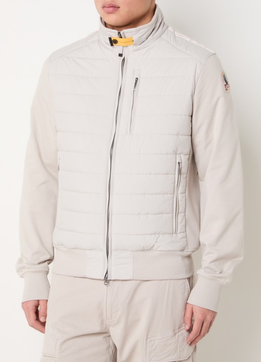 Parajumpers Elliot gewatteerd jack met donsvulling - detail 4 beige