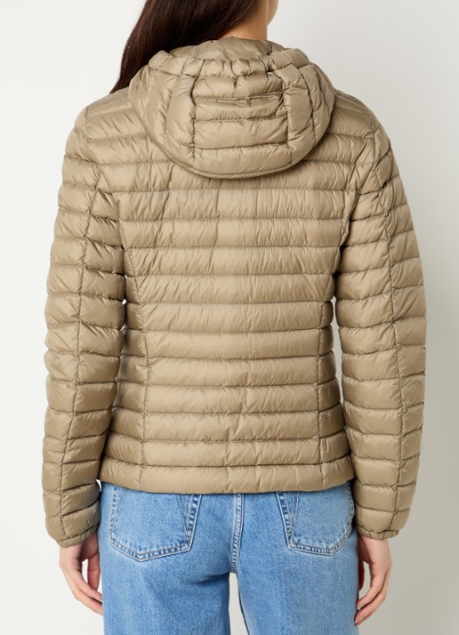 Parajumpers Genie puffer jack met donsvulling - achterkant 3 mosgroen