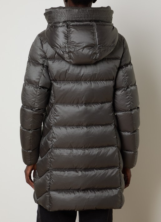 Parajumpers Gewatteerde puffer jas met donsvulling - achterkant grijs