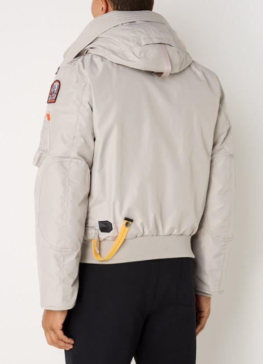 Parajumpers Gobi bomberjack met donsvulling en uitneembare voering - achterkant 4 beige