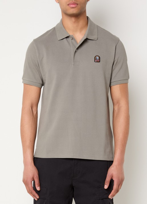 Parajumpers Hobart regular fit polo met logoborduring