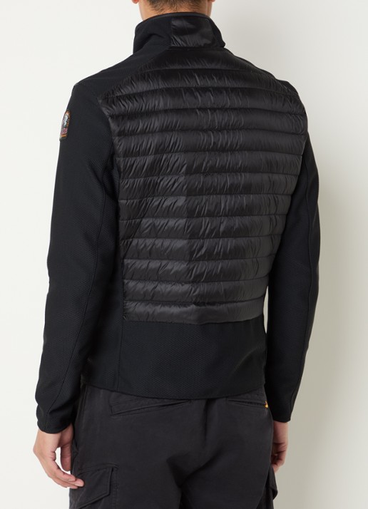 Parajumpers Jayden gewatteerd jack met donsvulling en steekzakken - achterkant 4 zwart