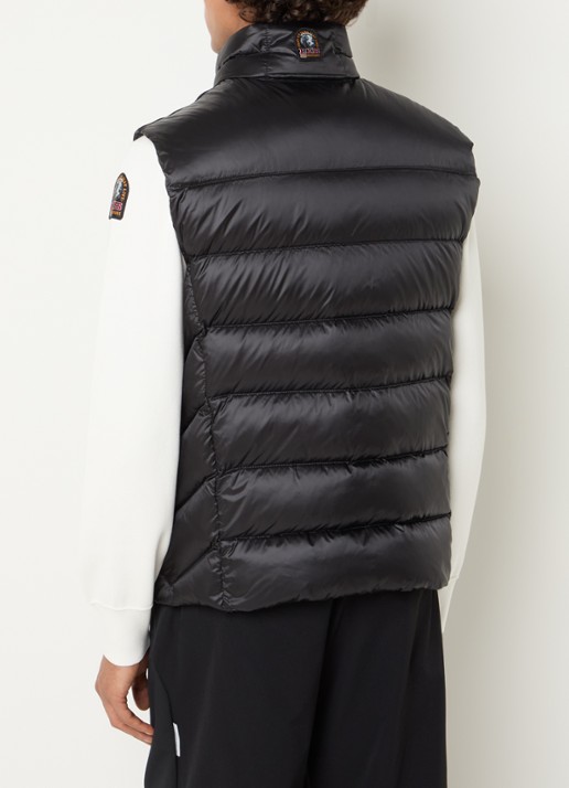Parajumpers Jeordie bodywarmer met donsvulling - achterkant 4 zwart
